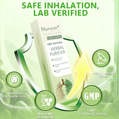 𝐔𝐒 𝐎𝐰𝐧𝐞𝐝 𝐚𝐧𝐝 𝐎𝐩𝐞𝐫𝐚𝐭𝐞𝐝✅ 𝗠𝐮𝐫𝘄𝗈𝗇® 𝐁𝐨𝐭𝐚𝐧𝐢𝐜𝐚𝐥 𝐌𝐮𝐥𝐥𝐞𝐢𝐧 𝐋𝐮𝐧𝐠 𝐂𝐥𝐞𝐚𝐧𝐬𝐞 𝐃𝐢𝐟𝐟𝐮𝐬𝐞𝐫(🫁Cough, Pharyngitis, shortness of breath, sputum, stuffy nose, bronchitis, bronchitis, allergy symptoms, lung discomfort) 💎