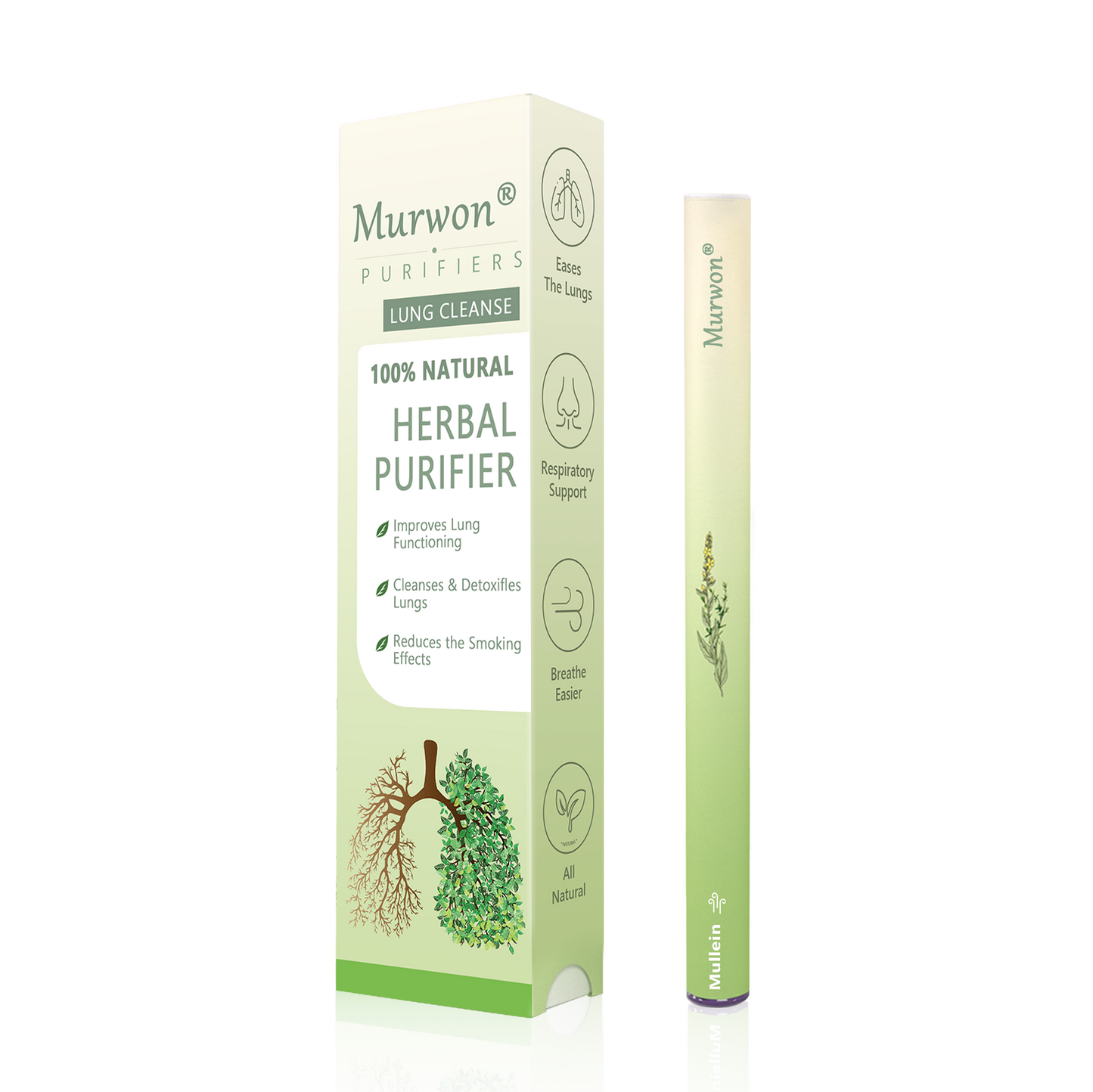 𝐔𝐒 𝐎𝐰𝐧𝐞𝐝 𝐚𝐧𝐝 𝐎𝐩𝐞𝐫𝐚𝐭𝐞𝐝✅ 𝗠𝐮𝐫𝘄𝗈𝗇® 𝐁𝐨𝐭𝐚𝐧𝐢𝐜𝐚𝐥 𝐌𝐮𝐥𝐥𝐞𝐢𝐧 𝐋𝐮𝐧𝐠 𝐂𝐥𝐞𝐚𝐧𝐬𝐞 𝐃𝐢𝐟𝐟𝐮𝐬𝐞𝐫(🫁Cough, Pharyngitis, shortness of breath, sputum, stuffy nose, bronchitis, bronchitis, allergy symptoms, lung discomfort) 💎